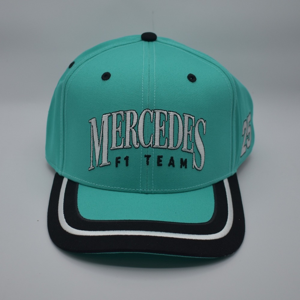 Adidas Mercedes AMG Petronas F1 Team Las Vegas Snapback Hat Cap Teal 2025 NWT